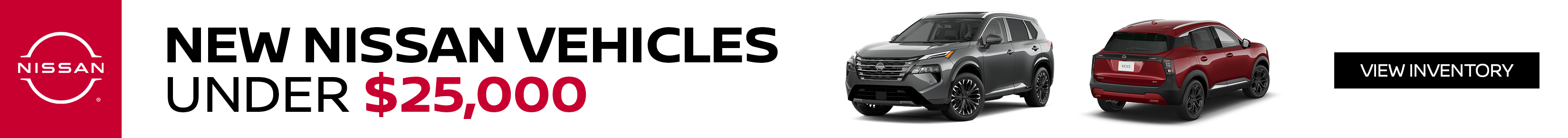 New Vehicles Under $25K